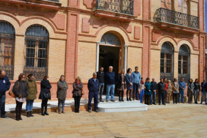 Acto en el Ayuntamiento de San Juan del Puerto. 