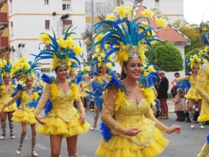 Cabalgata de Carnaval celebrado en Ayamonte.