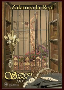 Cartel de la Semana Santa de Zalamea la Real, obra de Eduardo Cruz.