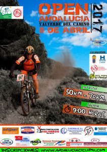 Cartel de la carrera que organiza el Club BTT El Cuarto Plato.