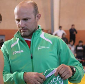 Veaceslav Cepeleaga, alma mater del Club de Lucha El Campeón y ahora técnico de la Federación Andaluza.