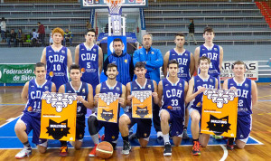 El Ciudad de Huelva conquistó el título provincial junior de baloncesto.