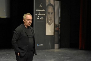 Ferran Adriá, en Huelva. / Foto: Manuel Rodríguez. 