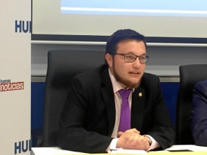 Sergio Borrero, durante su intervención.