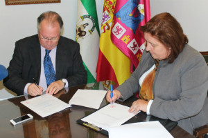 Firma del contrato.