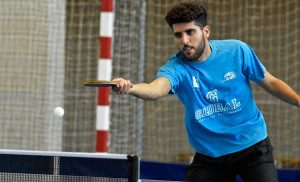 José Manuel Martín ganó los dos partidos que disputó. / Foto: J. L. Rúa.