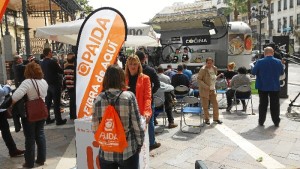 Stand de Paida en el evento. 