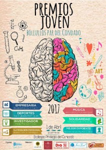 Cartel Premios Joven 2017.  