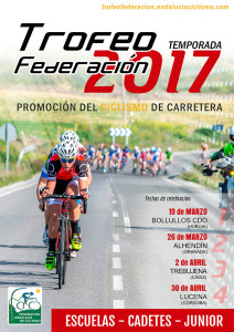 Cartel de la prueba ciclista que tendrá lugar en Bollullos.