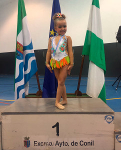 La Prebenjamín Lola Ojeda se colgó el oro.