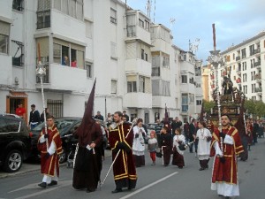 La Redención, la cofradía que despunta en el Domingo de Ramos.