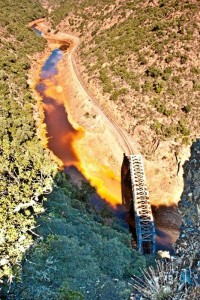 Vista del río Tinto.