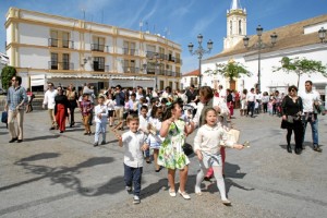 La Hermandad de Consolación recuperaba un año más la antigua tradición de los Aleluyas.