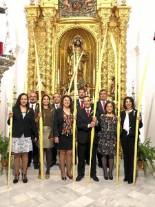 Junta de Gobierno de la Hermandad de la Entrada Triunfal de Jesús en Jerusalén y Ntra. Sra. de La Paz.