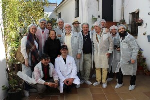 Foto de grupo con la Familia Eiriz