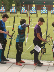 Agustín Rodríguez, al final cuarto, durante una de las tiradas.