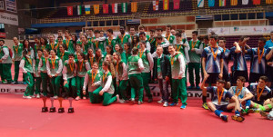 Representantes andaluces en el torneo celebrado en Valladolid.