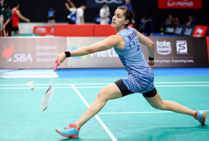 Carolina Marín ya está en las semifinales del Open de Singapur. / Foto: Bádminton Photo.