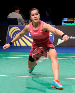 Carolina Marín se muestra muy firme y accede a la final del Europeo. / Foto: Bádminton Photo.