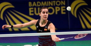 Carolina Marín accede a las semifinales del Campeonato de Europa de bádminton. / Foto: Bádminton Europe.