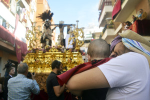 El dorado del frontal del paso, principal estreno.  / Foto: Sergio Borrero.