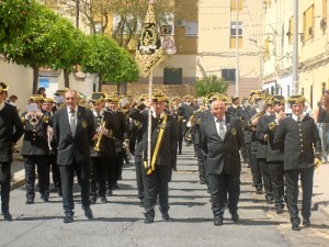 Agrupación del Cristo del Amor, llegando a Pérez Cubillas.