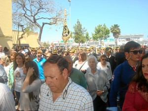 Pérez Cubillas se vuelca con la procesión.