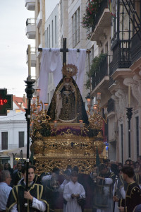 La Soledad cierra la Semana Santa de Huelva.