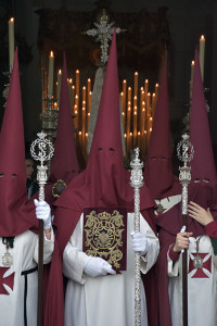 La Hermandad de la Merced es la única que sale de la Catedral.