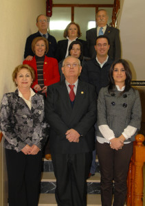 Directiva de la Real Sociedad Palósfila Pinzoniana.