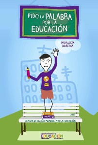 El lema de este año es 'Pido la palabra por la educación'.