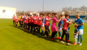 Prolegómenos del partido entre el Xerez Deportivo y el Pinzón. / Foto: @XerezCD_OFICIAL.