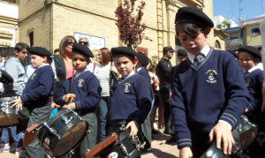 La banda juvenil de la santa Cruz.