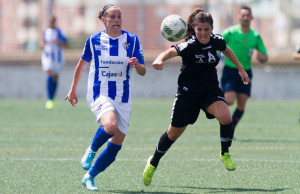 El Fundación Cajasol Sporting quiere repetir en Barcelona la imagen mostrada ante el Zaragoza la semana anterior. / Foto: www.lfp.es.