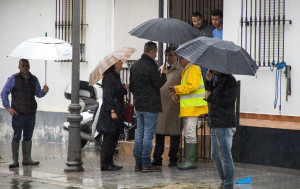 Las inundaciones afectaron a diversas zonas de Huelva.