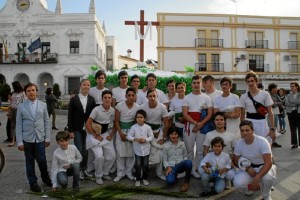 Concurso infantil de cruces de mayo.