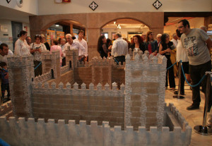 Maqueta del castillo.