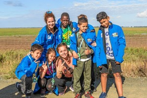 Los niños han sido seleccionados por el programa CaixaProinfancia a través de un concurso.