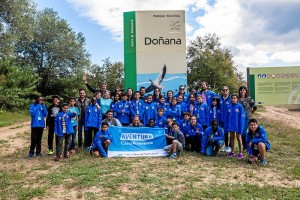 Los pequeños exploradores ya disfrutan de su aventura en Doñana.