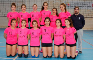 El CDV San Bartolomé, subcampeón de Huelva cadete de voleibol femenino.