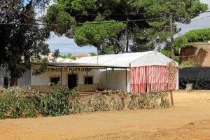 Carpa que van a estrenar las filiales.