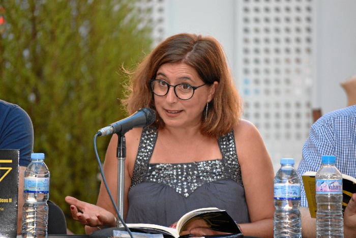 La autora Carmen Ramos.