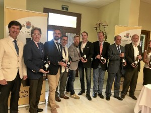 Un momento de la presentación del nuevo vino de Bodegas Marqués de Villalúa.