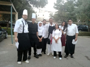 La cena se celebró en el Hôtel Mérinides.