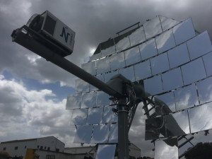 La gran antena solar híbrida que han construido en Portugal.