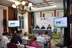 Segunda jornada del Congreso sobre Cambio Climático. / Foto: Manu Rodríguez.