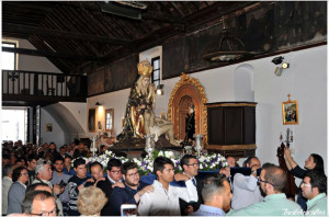 En la capilla de San Antonio.