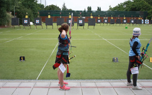 Rocío González durante la semifinal.