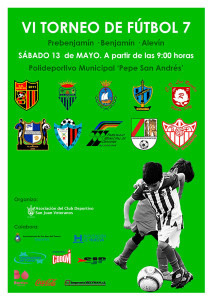 Cartel del torneo que se celebra este sábado en San Juan del Puerto.