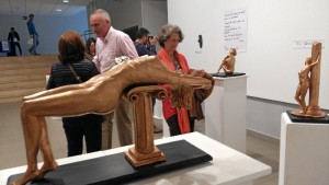 El  taller de escultura de Fernando Bono está teniendo muy buena acogida.